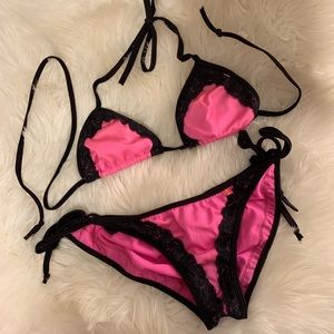 Lace scrunch-butt bikini (Chynna Dolls)